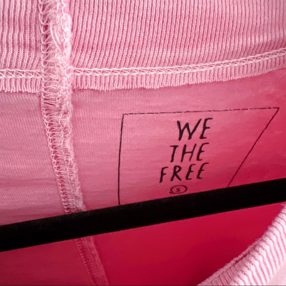 Free People | βWe The Freeβ Be Free Tunic Long Sleeve in Mauve - Size S - Picture 7 of 8